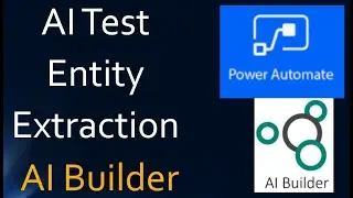 AI Test Entity Extraction - Power Platform