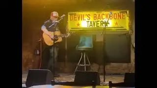 In the Wintertime at the Devil's Backbone Tavern.