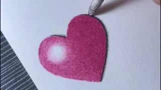 How to draw a 3D Emoji using oil pastel - step by step very easy!