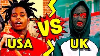 USA vs UK RAPPERS! Who's Rising artists' are better?