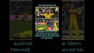 Maxwell retired from ODI 😎🐐#ipl #cricketaustralia #glennmaxwell #afganistan #rasidkhan #pbks #rcb