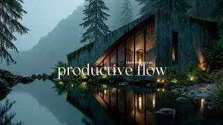 Deep Work Music & Focus Beats ~ Forest Cabin Ambient for Study & Concentration