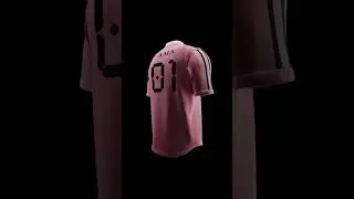 3D blender jersey animation.