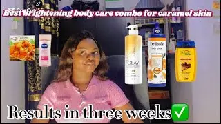 Brightening Caramel Skin Combo That Actually Works!&rdquo;