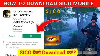 how to download sico game from play store | sico mobile kaise download kare | sico game release date