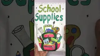 School Supplies Blind Bag ! #unboxing #blindbag #squishy #papercraft #satisfying #school #paper