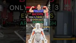 Biceps- Only these 3 exercises needed