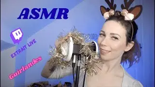 ASMR - Cocooning - Renne d'hiver 🦌  - Guirlandes scintillantes 🌲