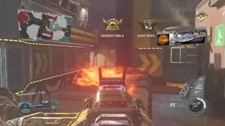 IW:*SOLO* *INSANE* WORLD HIGHEST GUNSTREAK W/AUGER ON SKYDOCK TDM (81)