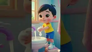 Good Habits Cartoon 👶✨ | Kids Learning. #KidsCartoon#GoodHabits#BabyLearning#EducationalShorts