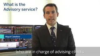 How does the BBVA Advisory Service work in Switzerland