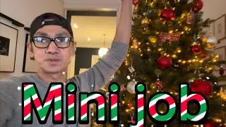 Minijob/Christmas Deco/#filipinocoupleingermany 🇵🇭🇩🇪