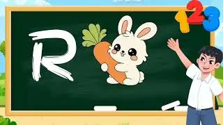 Latest ABCD Song For Kids Learning On Black Board 🎨 | 2026 Latest ABCD Song for Kids | ABC 123 MAGIC