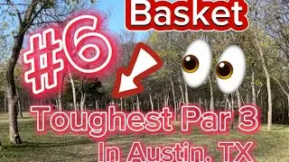 #6 Top 10 Toughest Disc Golf Par 3s in Austin, TX (Northtown DGC Hole 10)