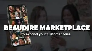 B2B beauty schedule app promo video