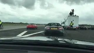MX5 Miata World Record attempt at Elvington spring rally UK 2019