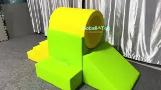 Colorful Soft Climbing Blocks for Toddlers | Indoor PU Foam Play Set by Globalltoy