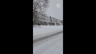 Plow Trucks in York, PA cleaning up the roads.