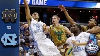 Notre Dame vs. North Carolina 2016 ACC Basketball Tournament Highlights