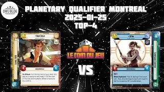 Han1-Yellow vs Qi'ra-Green | Top-4 Match - PQ Montreal | Star Wars Unlimited