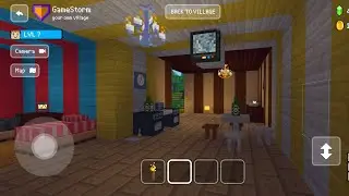 I Built a Secret House Inside a Mountain in Block Craft 3D!