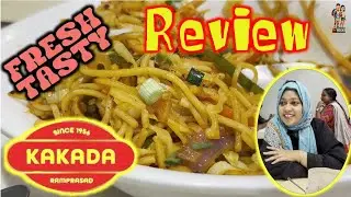 KAKADA RAMPRASAD Sweets & Savouries in Chennai | Authentic Hongkong Noodles| Family Vlog Food Review