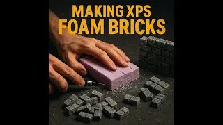 Turn Scrap Foam Into Ancient Stone Walls!