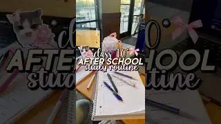 AFTER SCHOOL ROUTINE *CLASS 10* 😭📚 #studywithme #boardexams