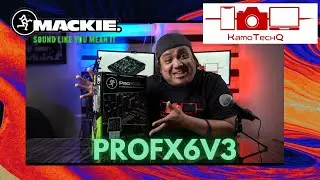 The Best Mixer and Audio Interface in One: ProFx6V3