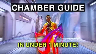 LEARN Chamber in under a MINUTE! -  Valorant Tips, Tricks & Guide