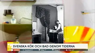 &rdquo;Badrum kom i slutet av 1800-talet&rdquo; &ndash; svenska k&ouml;k och bad genom tiderna - Nyhetsmorgon (TV4)