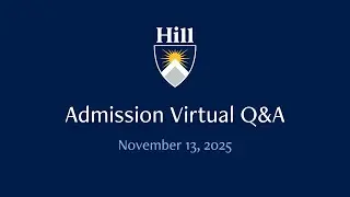 Admission Virtual Q&A | November 13, 2025