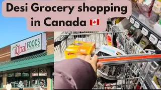 Desi Grocery shopping in Canada | BeenVlogs