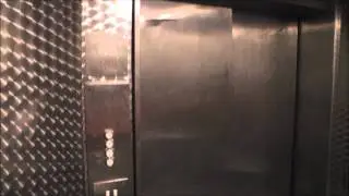 Schindler elevator. built 1958, de lift Euromast / Euro tower Rotterdam 13-1-13