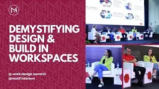 Motif Interiors's head of design speaks at the Index Work Design Summit in Dubai