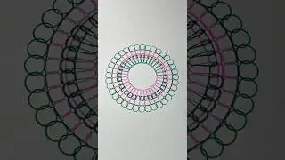Visually Perfect &ndash; The Spirograph You Needed Today 🎯 #ASMRArt