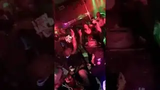DJ HUGGIE bear all black party 2022
