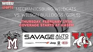 WEEU Sports Presents: Mechanicsburg vs. Wilson - PCIAA District Playoffs - Girls' Quarterfinal