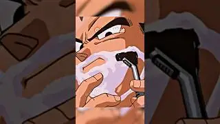 Vegeta Shaves His Mustache (DBGT edit) #dbgtedit #dbgt #dbgtedits