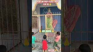 Mother Mary Please Bless us all#christianshorts#blessedmother#catholicfaith#holymother#hailmary#maa🙏