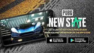 PUBG New State | FirstLooK | Pre - Registere And Get Permanent Car Skin 😍