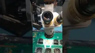 DUT Broken Trace and repair  #electronics #pcbrework #repair
