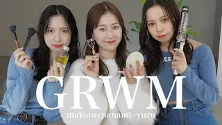 【GRWM】アパレルスタッフのリアルな朝準備☀️雑談しながら一緒に準備しましょう🤍