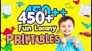 5-in-1 Activity Pack with PLR | &ldquo;450+ Printable Learning Pages for Kids  #kids activity pack print