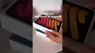 o mini Ipad mais barato e mais vendido da shopee. #shopee #ipad #tecnologia. olhe os coment&aacute;rios 👇