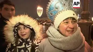 Fireworks over Red Square to welcome 2019