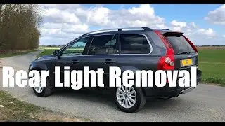 Volvo XC90 Rear Light Removal How To DIY Lower And Upper Assembly