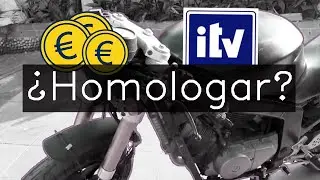 ¿Cuánto cuesta homologar una moto? || Pasar ITV cafe racer