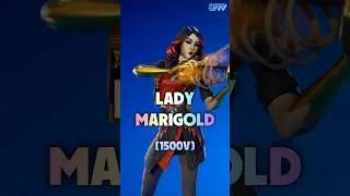 포트나이트 '레이디 마리골드' 신규 스킨 리뷰('LADY MARIGOLD' Fortnite New skin 4K Showcase)