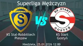 SM | KS Stal-Robbittech Pleszew vs KS Start Gostyń | 25.01.2026